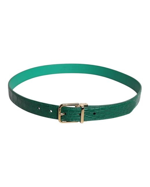Dolce & Gabbana Green Belts
