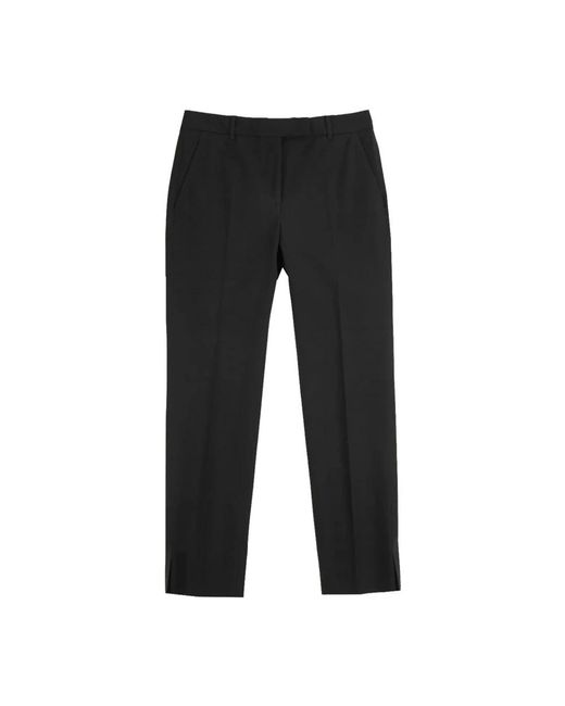 Incotex Black Cropped Trousers