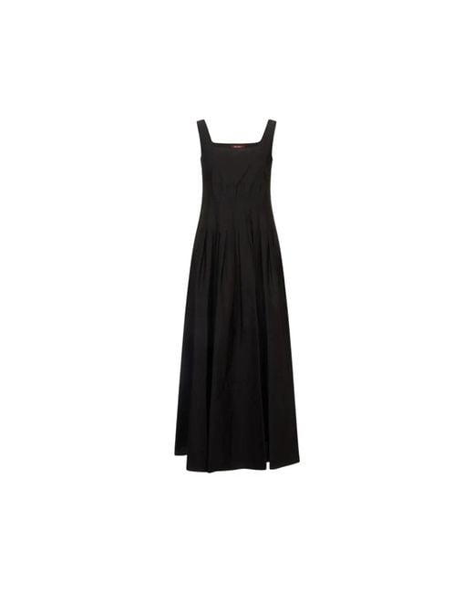 Max Mara Black Maxi Dresses