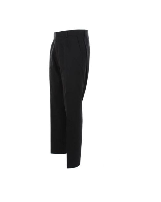 Calvin Klein Black Straight Trousers for men