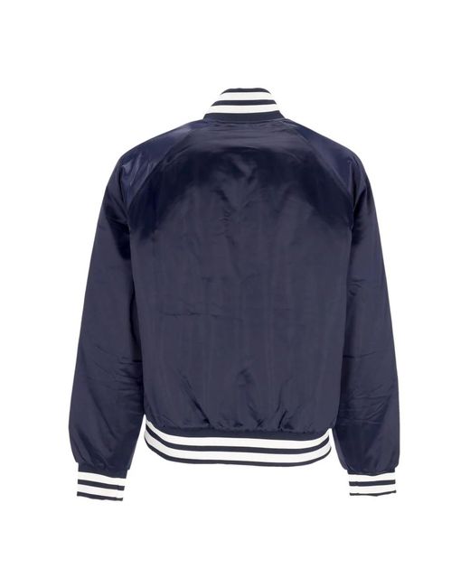 USUAL Jassen ,Blauw ,Nylon Blauwe Bomberjack Met Diamant Gewatteerde Voering in het Blue voor heren