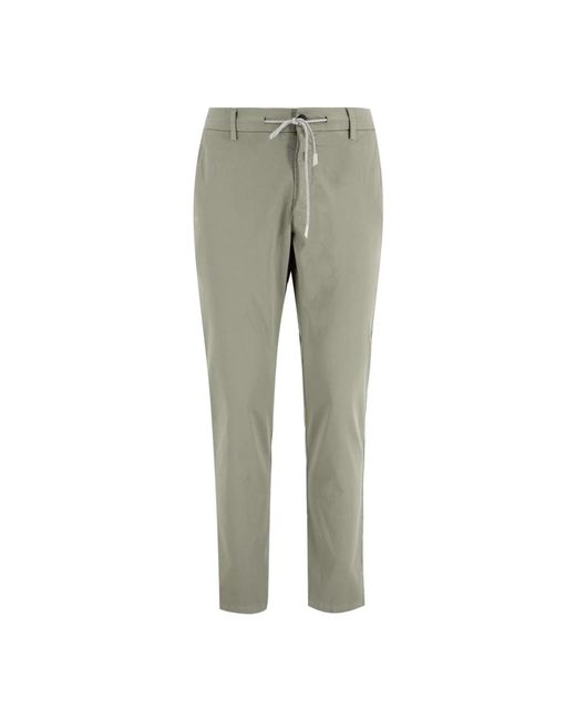 Slim-Fit Trousers Eleventy de hombre de color Gray