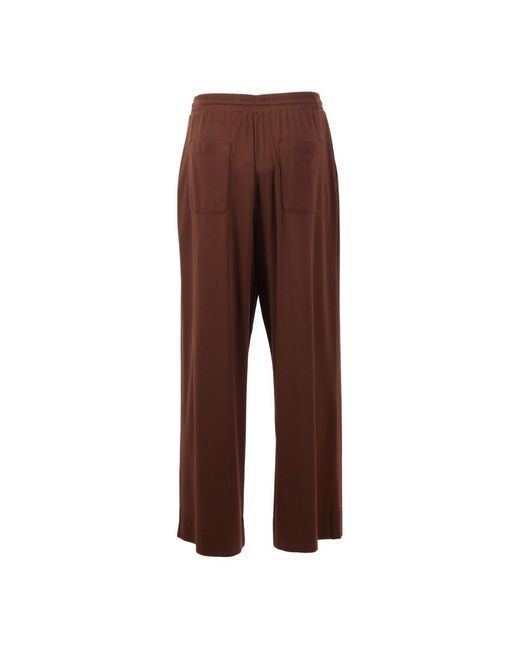 Weekend by Maxmara Wide Broeken in het Brown