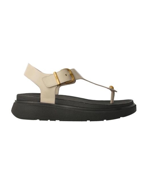 Flat Sandals di Fitflop in Brown