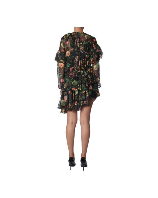 MSGM Black Short Dresses