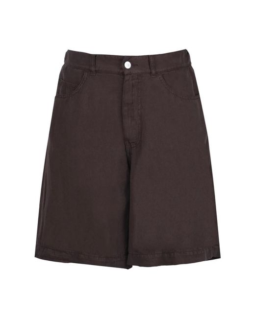 Casual Shorts Jucca de color Brown