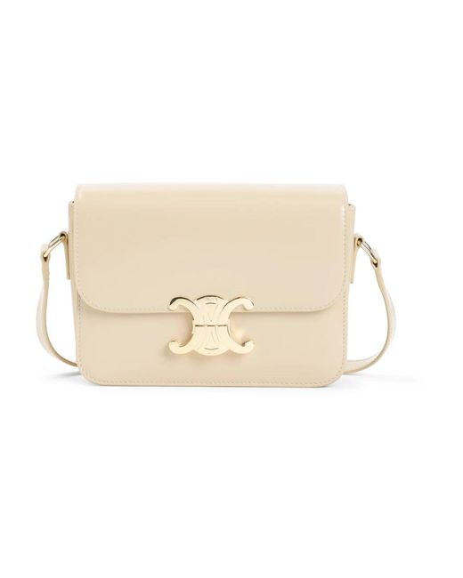 Céline Natural Shoulder Bags