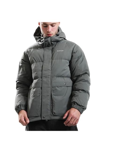 Snow Peak Everyday Down Jacket in het Gray voor heren