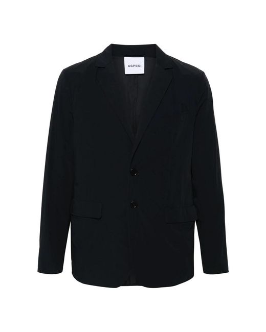 Aspesi Blue Blazers for men