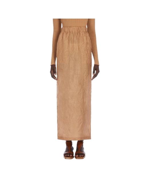 Max Mara Natural Maxi Skirts