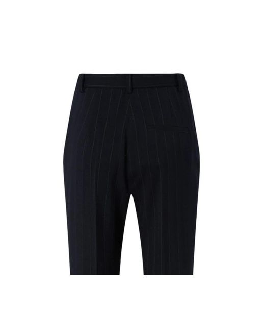 Pinko Blue Slim-Fit Trousers