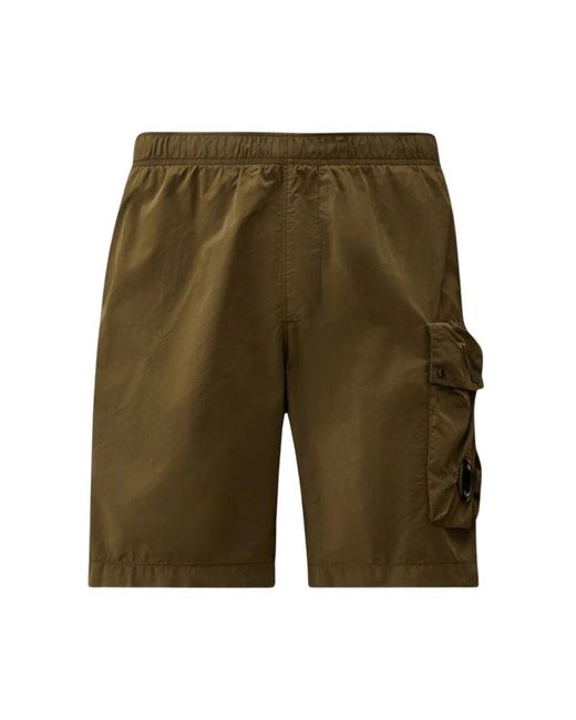 C P Company Green Beachwear for men