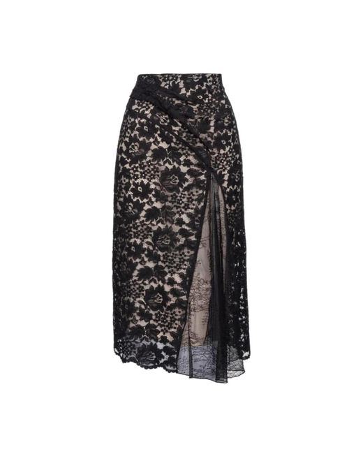 Pinko Black Midi Skirts