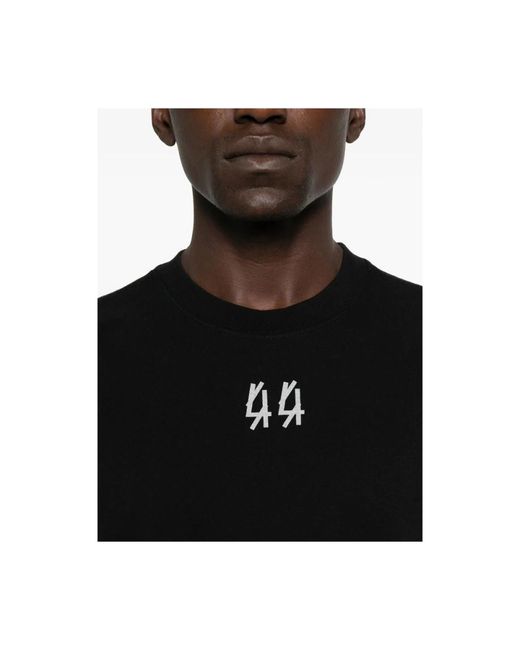 44 Label Group Black T-Shirts for men