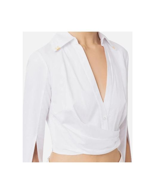 Elisabetta Franchi White Shirts