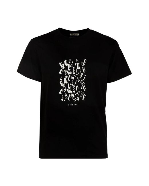 T-Shirts Bikkembergs de hombre de color Black