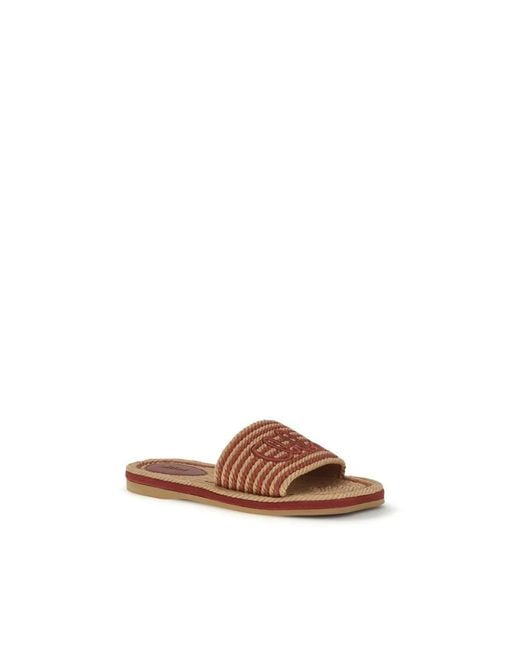Chloé Brown Sand Slide