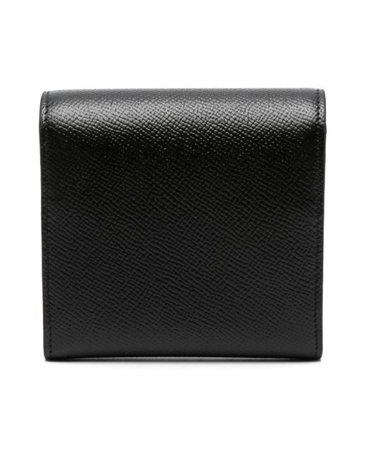 AMI Black Kompakte brieftasche