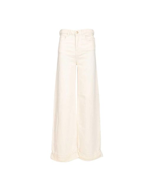 Emporio Armani Natural Wide Jeans