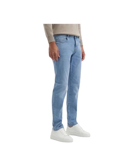 North84 Blue Slim-Fit Jeans for men