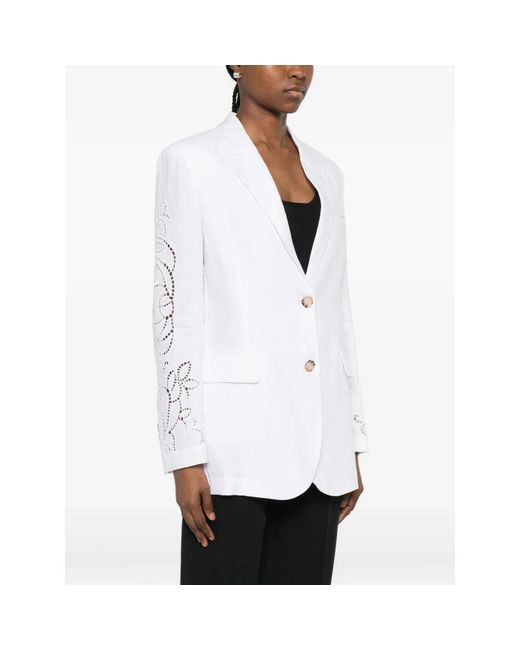 Ermanno Scervino White Blazers