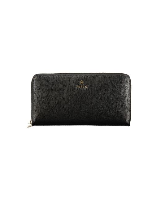 Furla Accessoires ,Zwart ,Leer Moonlight S Crossbody Ronde Tas in het Black
