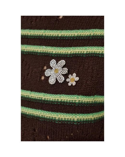 Marni Metallic Brooches