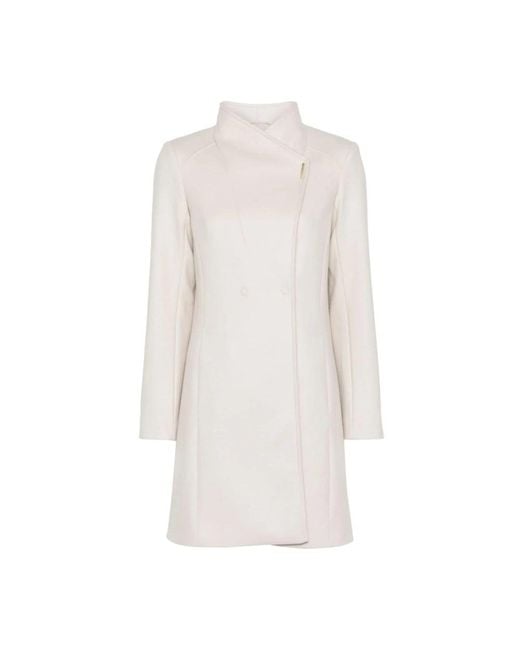 Liu Jo White Single-Breasted Coats