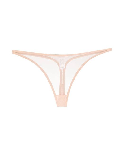 Eres White Make up string tanga dessous