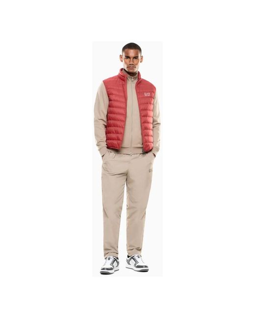 EA7 Jassen ,Rood ,Vests in het Red voor heren