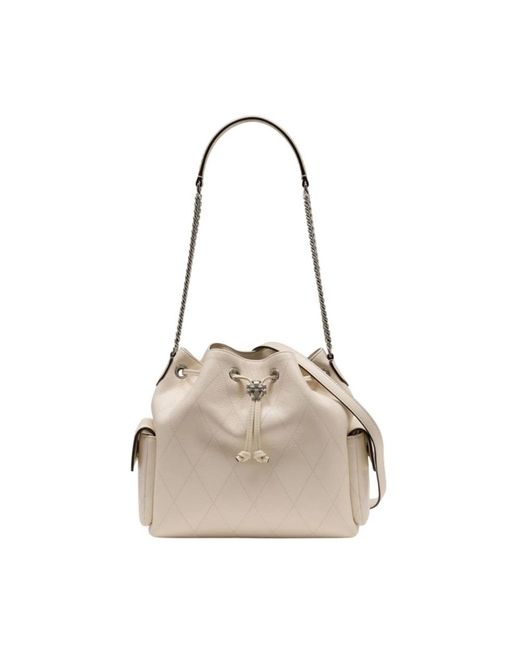 Tory Burch Natural Bucket Bags