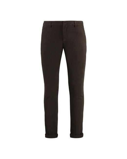Dondup Black Chinos for men
