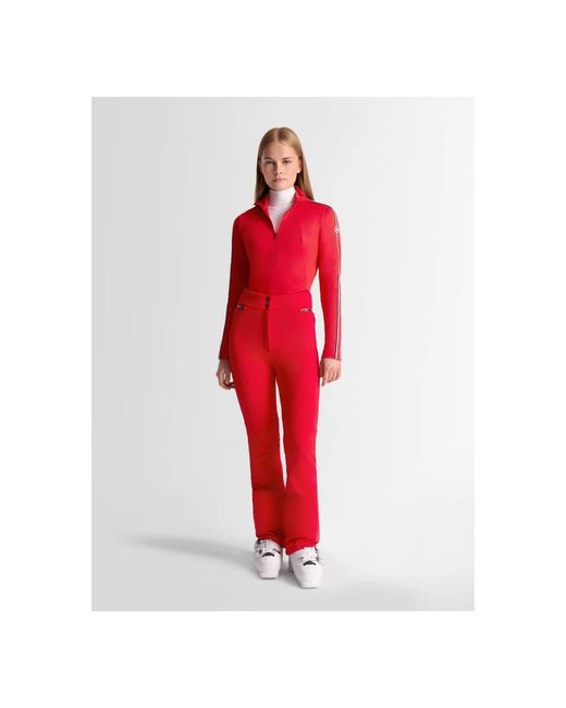 Trousers di Fusalp in Red