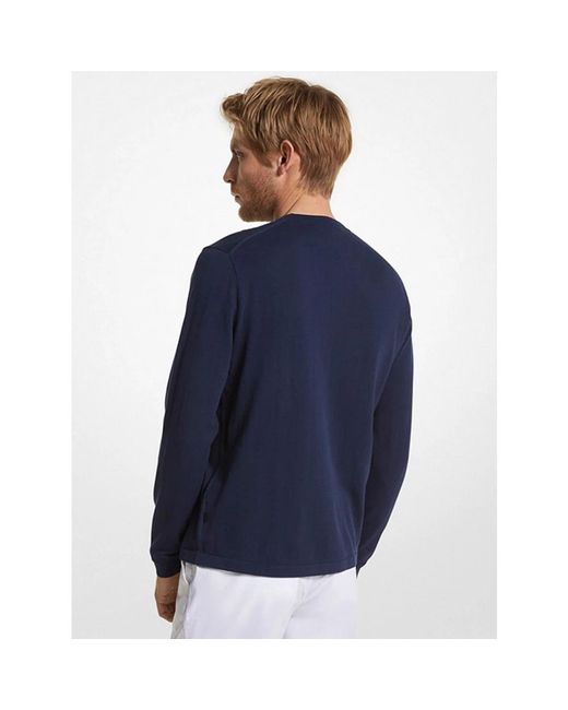 Round-Neck Knitwear Michael Kors pour homme en coloris Blue
