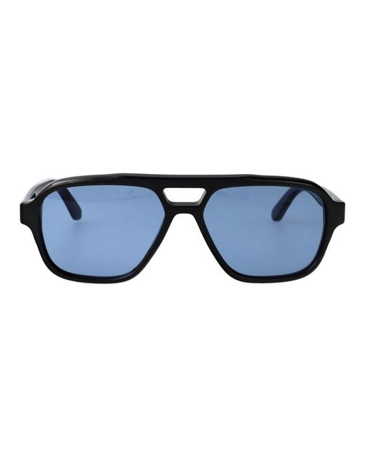 Retrosuperfuture Maneval Zonnebril in het Blue
