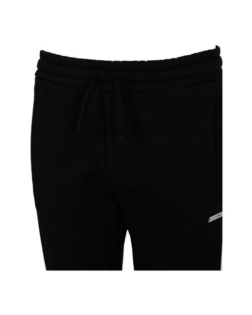 Les Hommes Slim Fit Broek in het Black voor heren