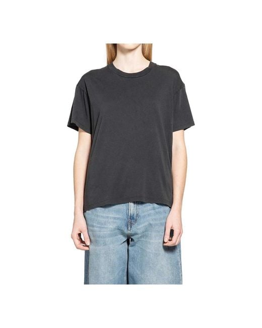 6397 Tops ,Zwart ,Katoen Mini Boy T in het Black