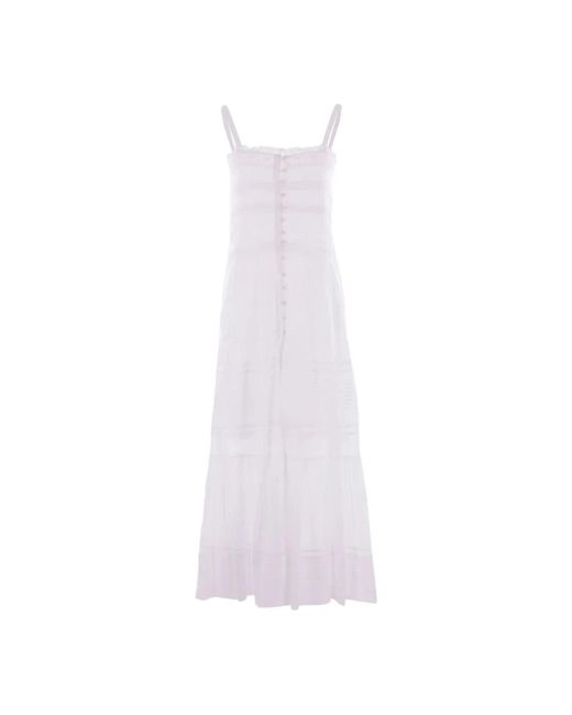 Midi Dresses Isabel Marant de color White