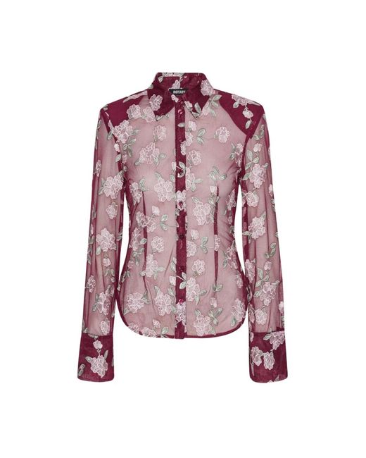 Shirts ROTATE BIRGER CHRISTENSEN de color Purple