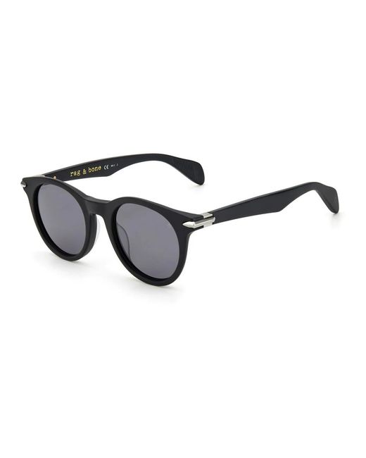 Rag & Bone Black Sunglasses for men