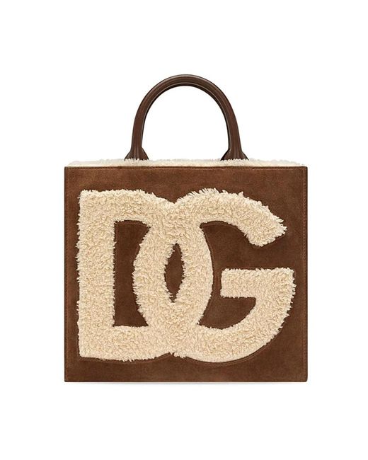 Dolce & Gabbana Brown Handbags