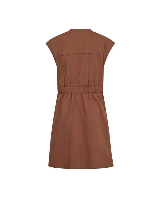 Wrap Dresses co'couture de color Brown