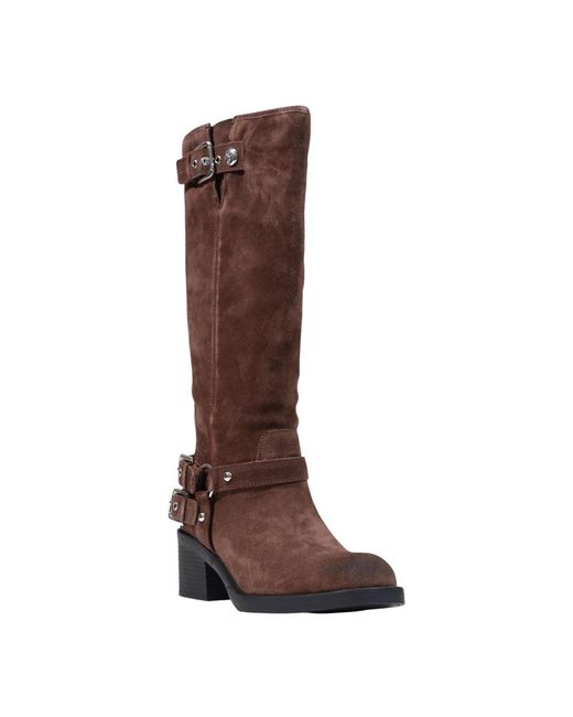 Guess Brown Heeled Boots