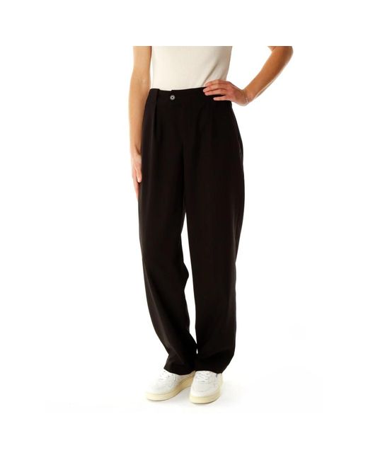 Closed Black Wide Trousers