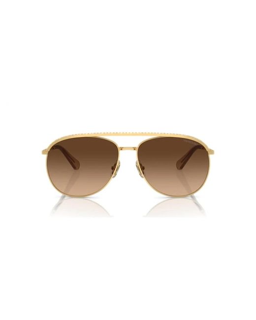 Swarovski Brown Sunglasses