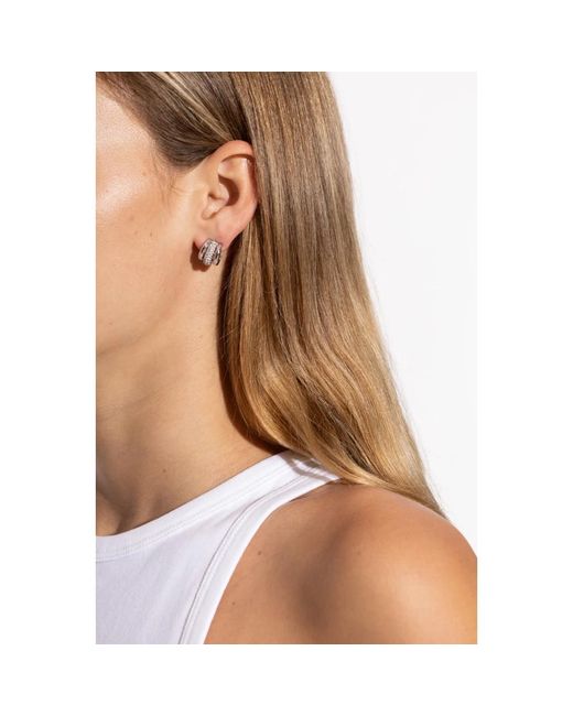 Kate Spade Metallic Ohrringe Mit Schimmernden Kristallen