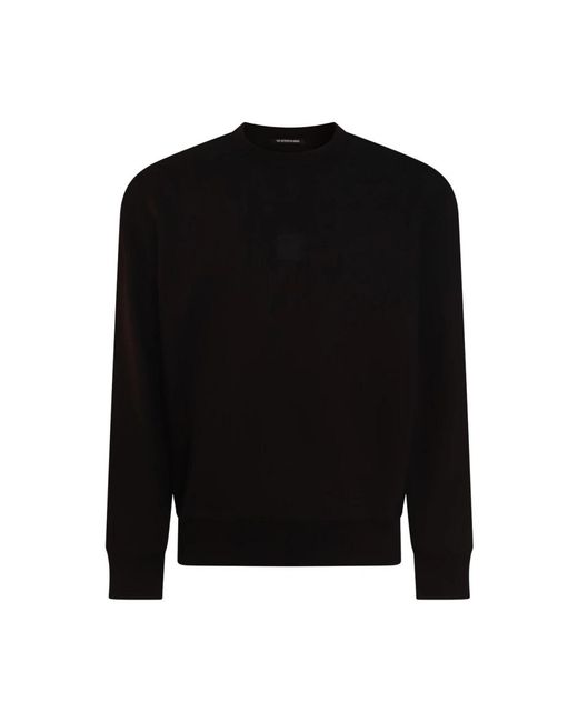 C P Company Black Round-Neck Knitwear for men