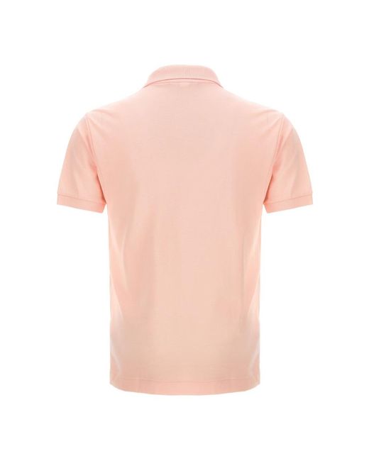 Lacoste Pink Polo Shirts for men