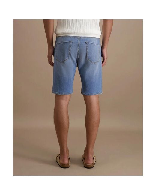 Baldessarini Blue Denim Shorts for men
