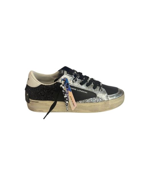 Crime London Black Sneakers